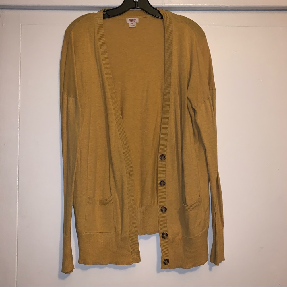 Mustard cardigan